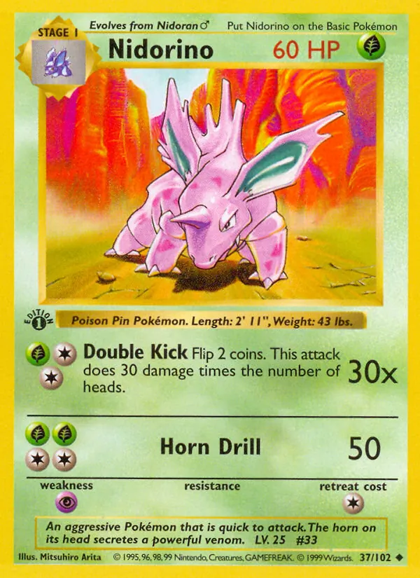 Nidorino #37/102