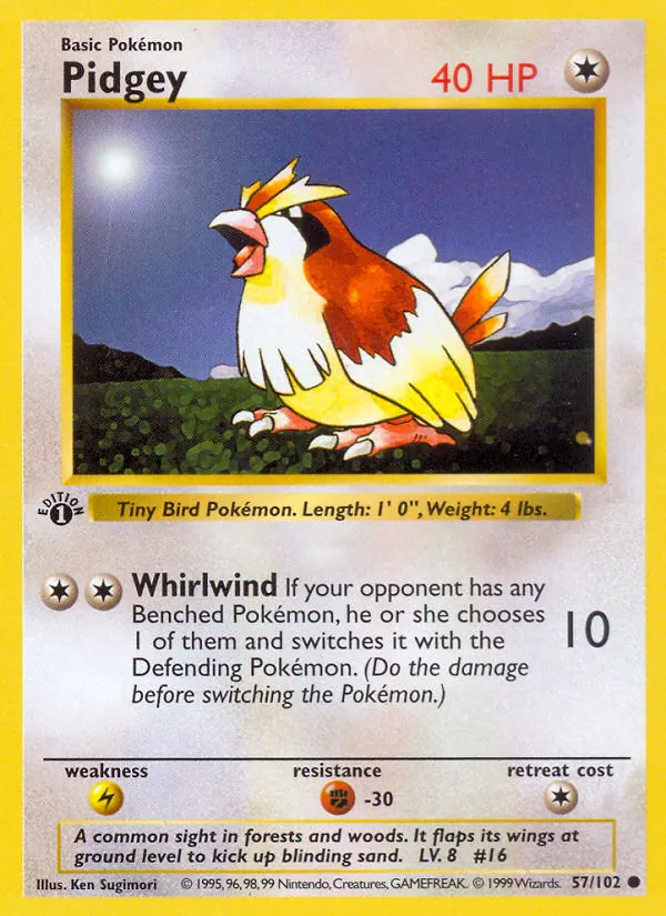 Pidgey #57/102