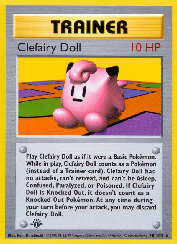 Clefairy Doll, Base Set #70/102