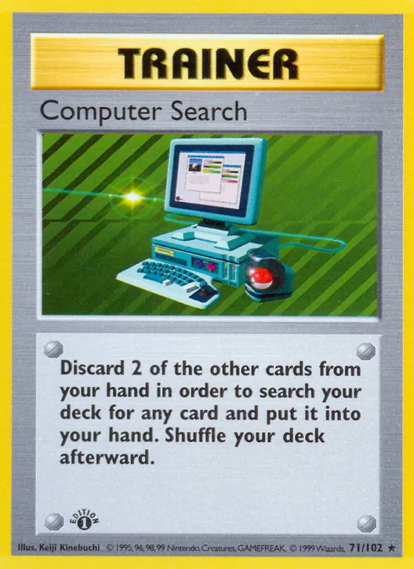 Computer Search, Base Set #71/102