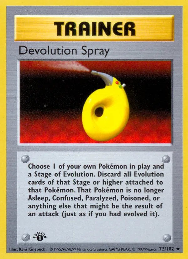 Devolution Spray, Base Set #72/102