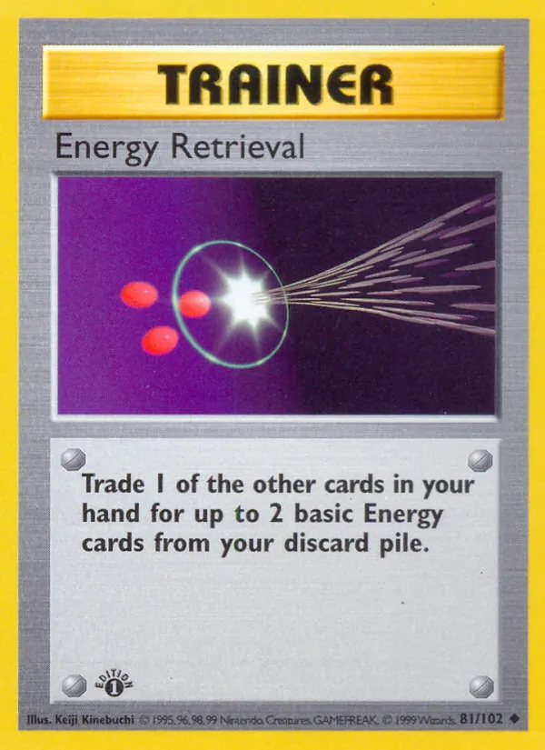 Energy Retrieval, Base Set #81/102