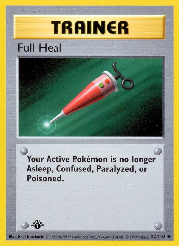 Full Heal, Base Set #82/102