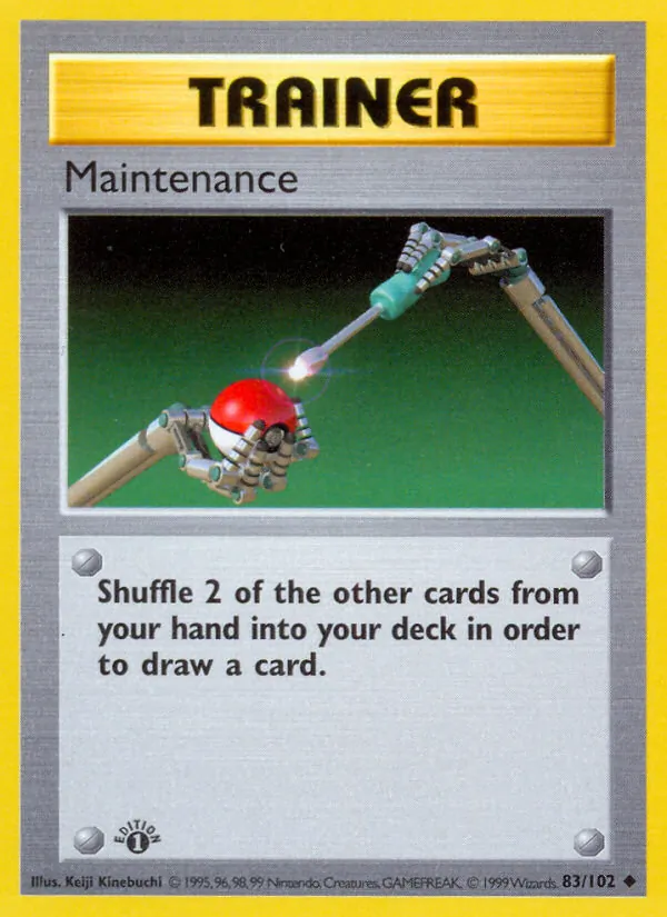 Maintenance, Base Set #83/102