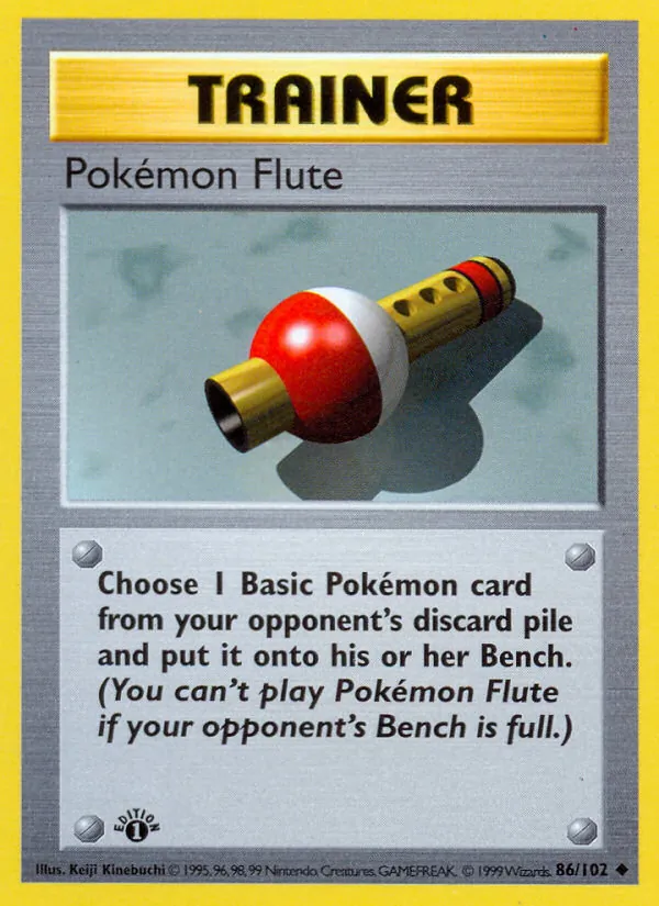 Pokémon Flute, Base Set #86/102
