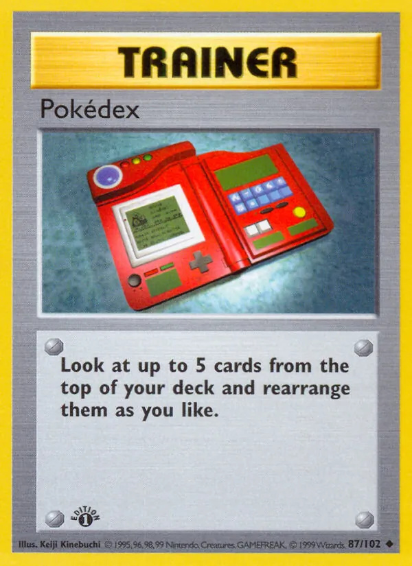 Pokédex, Base Set #87/102