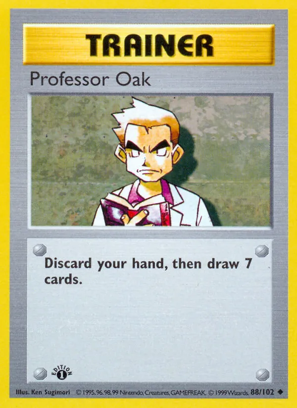 Professor Oak, Base Set #88/102