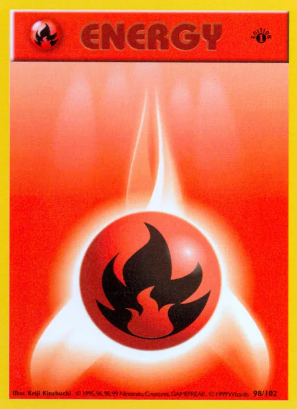 Fire Energy, Base Set #98/102