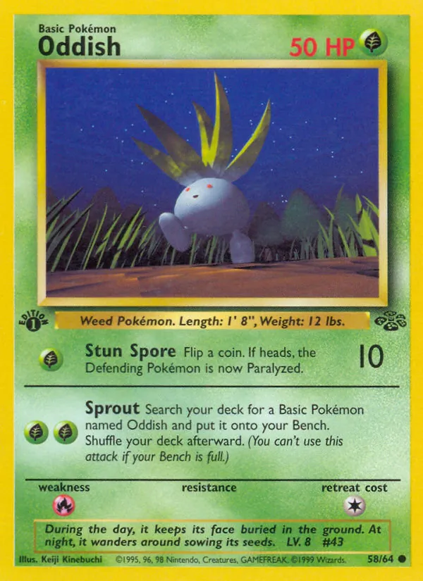 Oddish #58/64