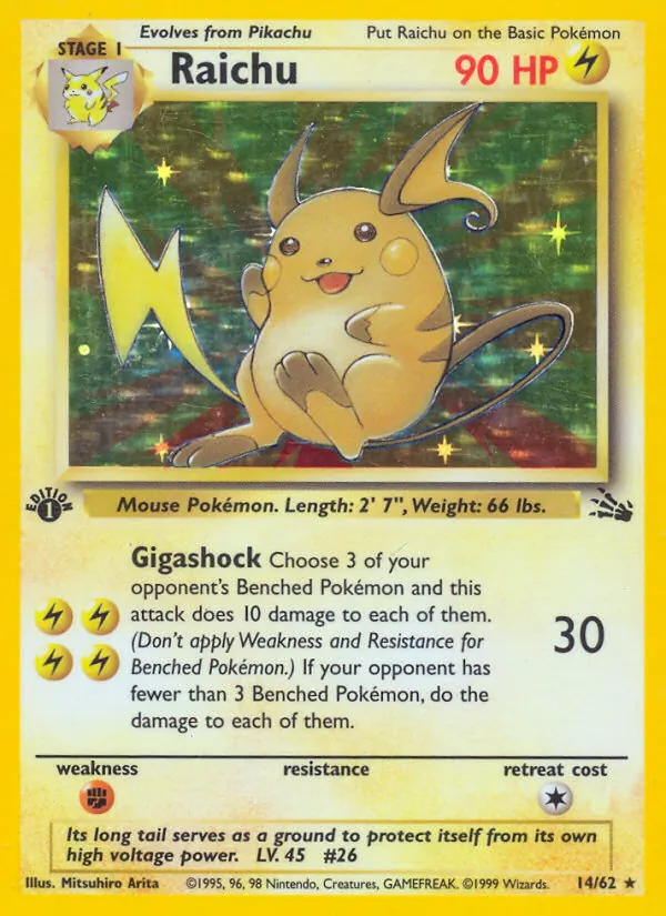 Raichu #14/62