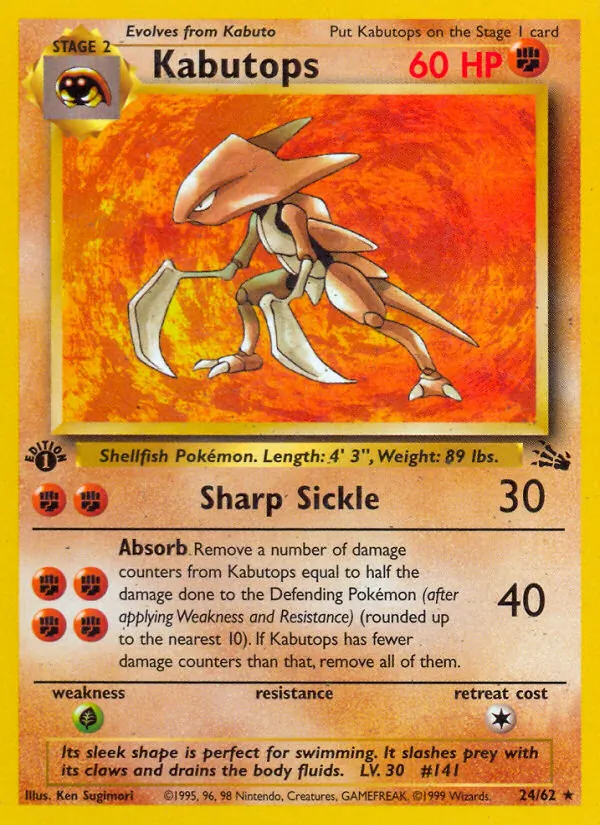 Kabutops #24/62