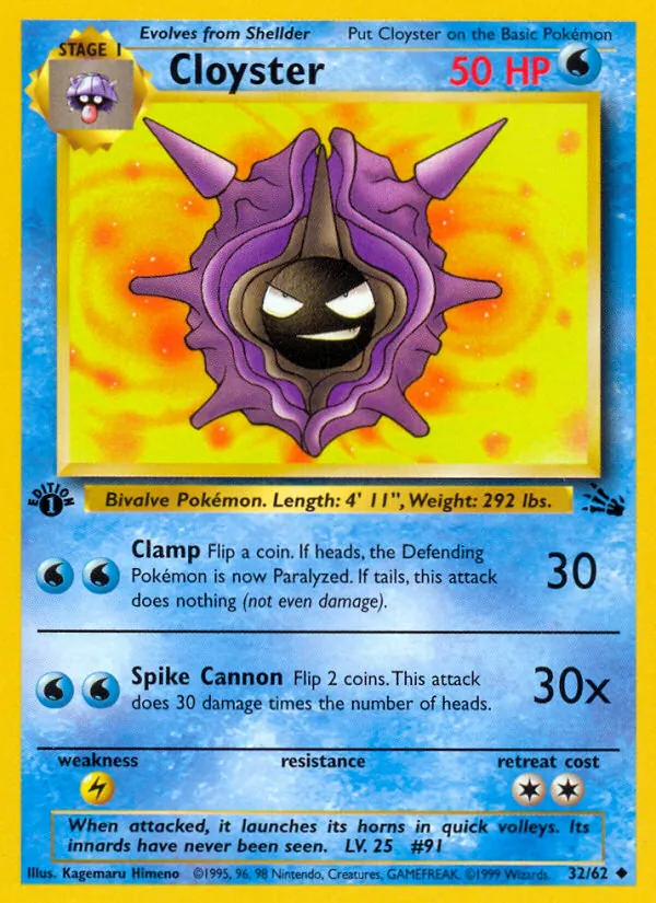 Cloyster #32/62