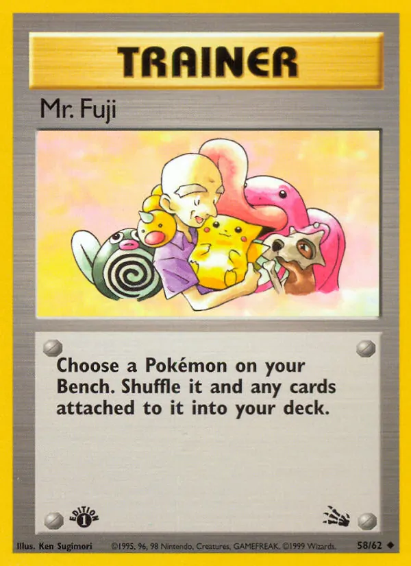 Mr. Fuji, Fossil #58/62
