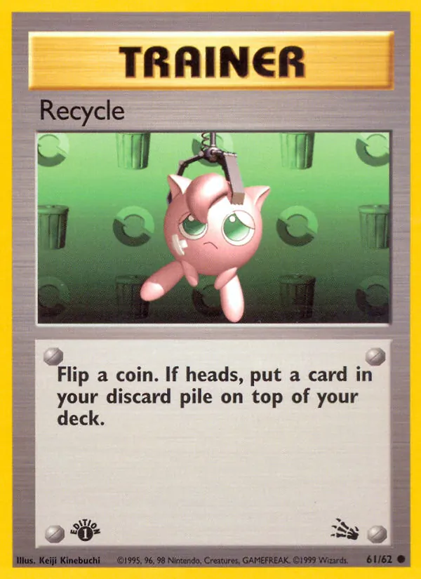 Recycle, Fossil #61/62