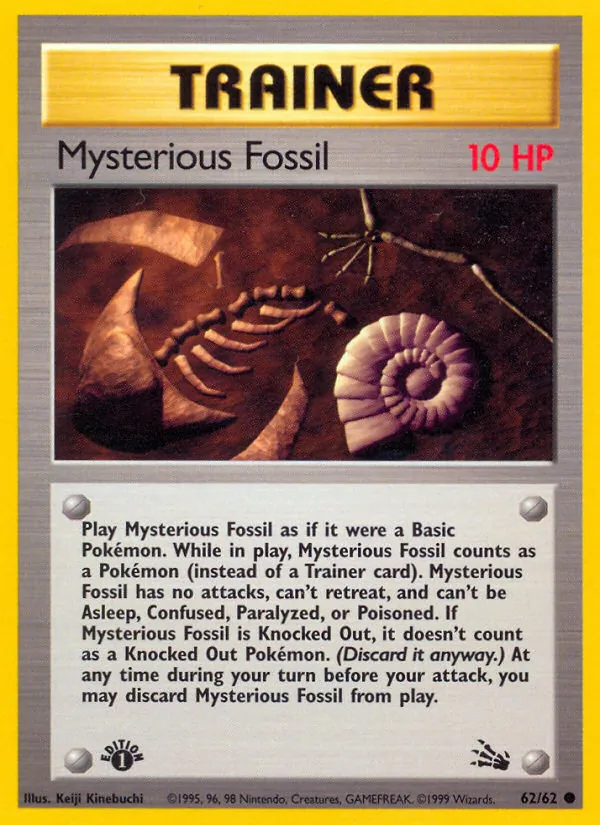 Mysterious Fossil, Fossil #62/62