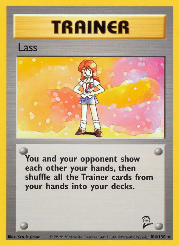 Lass, Base Set 2 #104/130