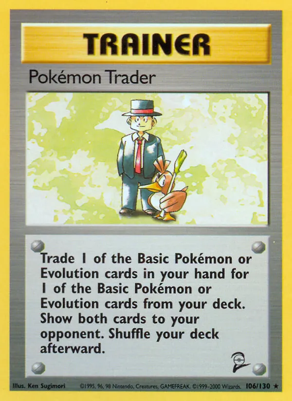 Pokémon Trader, Base Set 2 #106/130