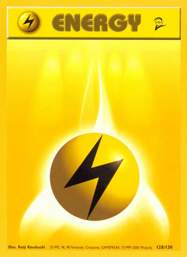 Lightning Energy, Base Set 2 #128/130