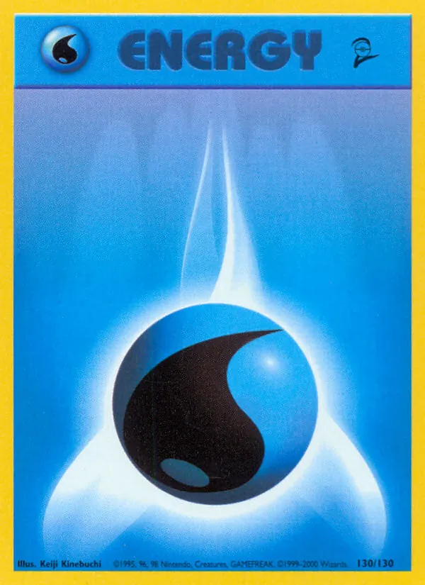 Water Energy, Base Set 2 #130/130