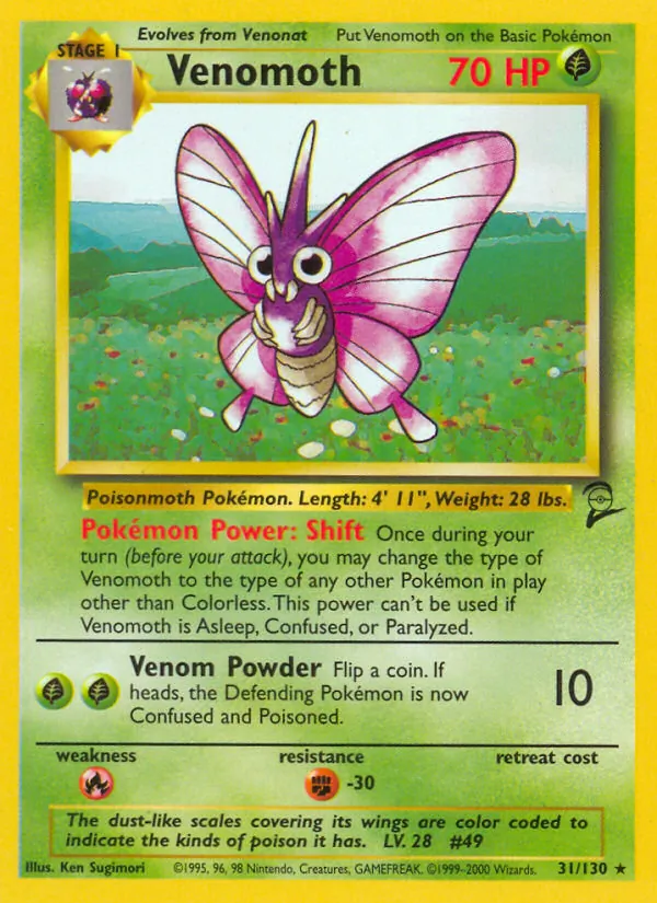 Venomoth #31/130