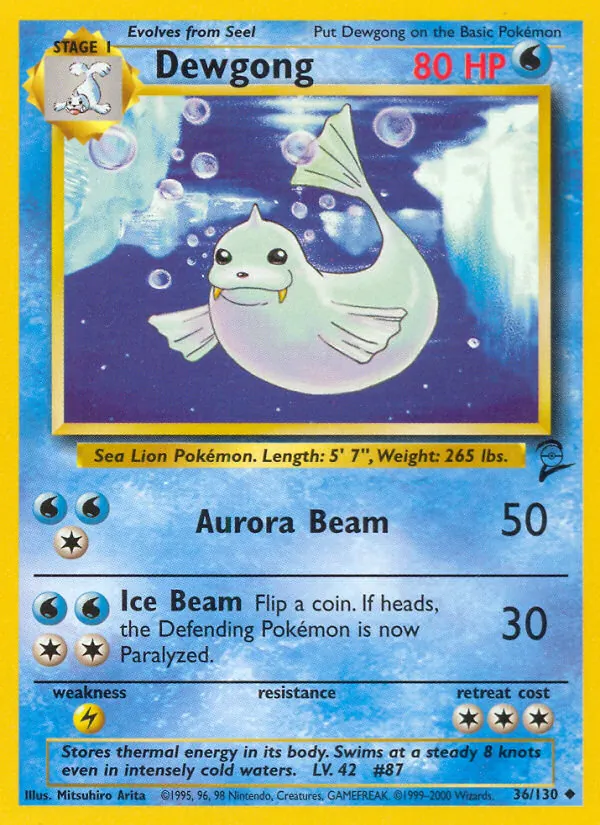 Dewgong #36/130
