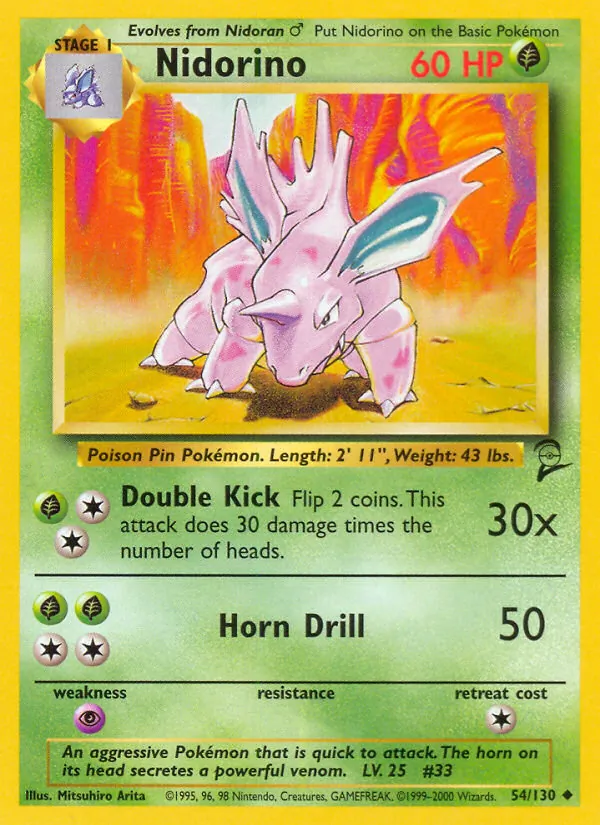Nidorino #54/130