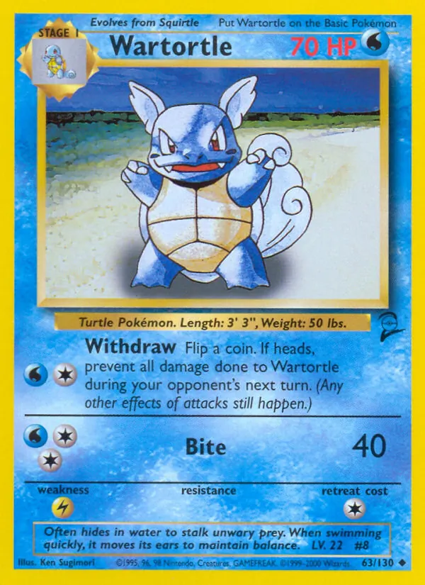 Wartortle #63/130