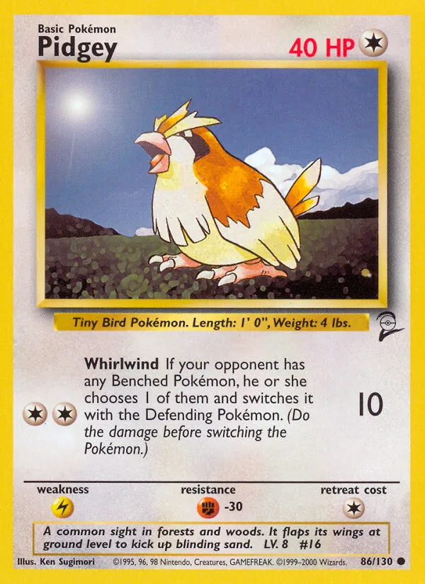 Pidgey #86/130