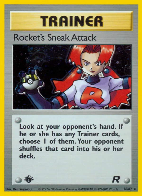 Rocket's Sneak Attack, Team Rocket #16/82