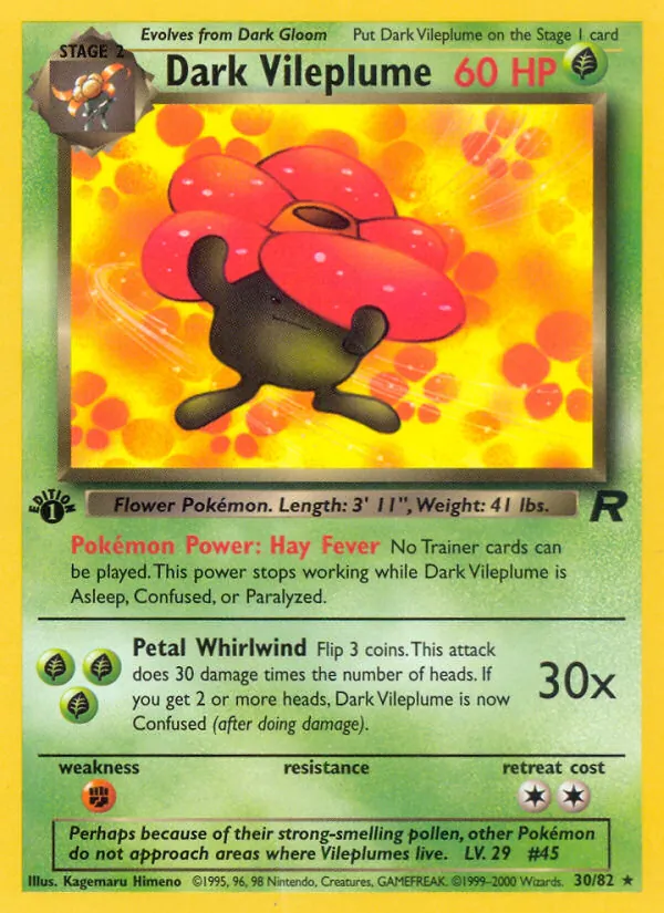 Dark Vileplume #30/82
