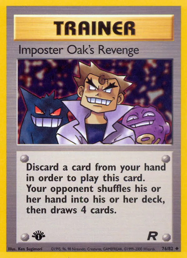 Imposter Oak's Revenge, Team Rocket #76/82