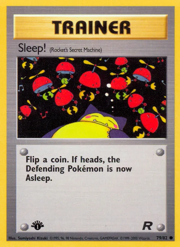 Sleep!, Team Rocket #79/82