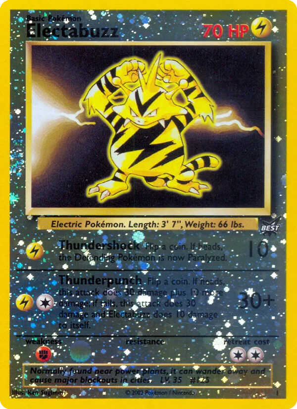 Electabuzz #1/9