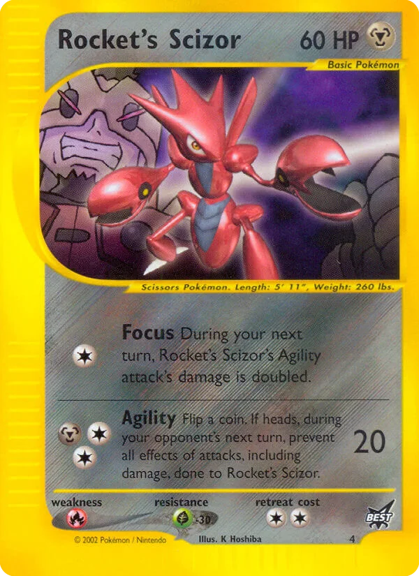 Rocket’s Scizor #4/9