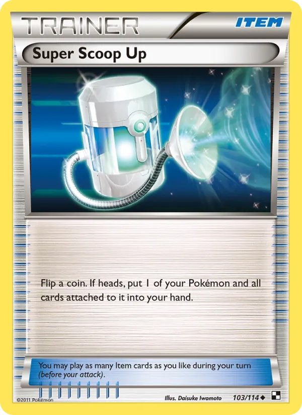 Super Scoop Up, Black & White #103/114