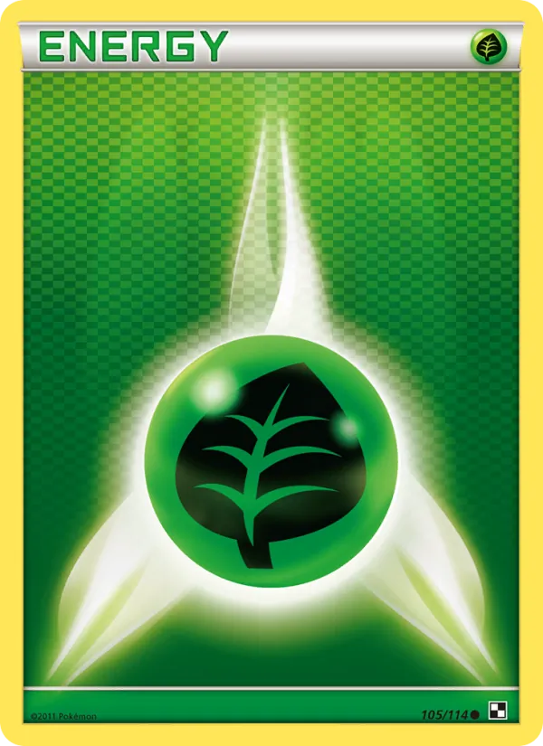 Grass Energy, Black & White #105/114