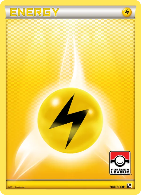 Lightning Energy, Black & White #108/114