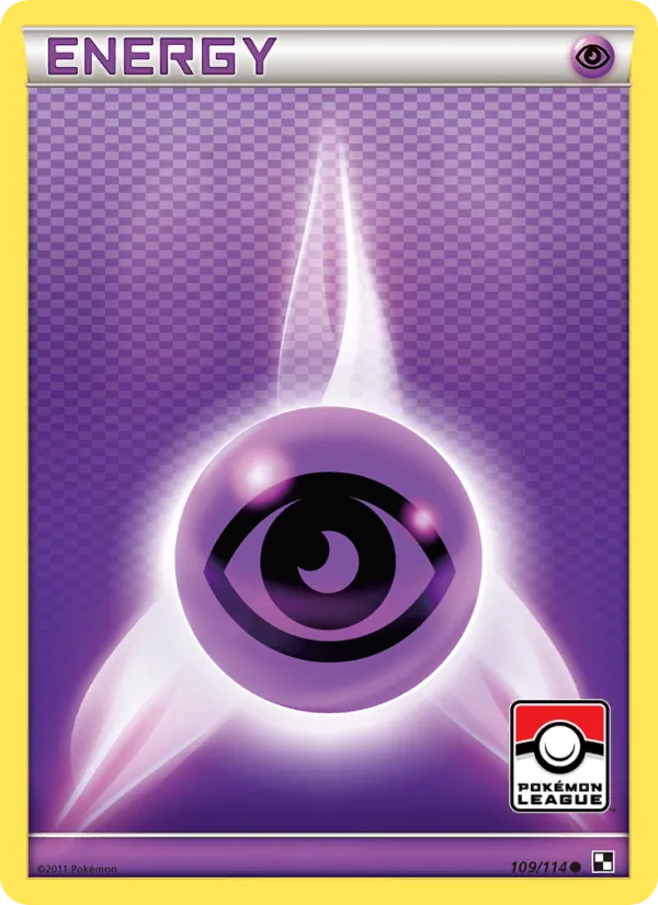 Psychic Energy, Black & White #109/114