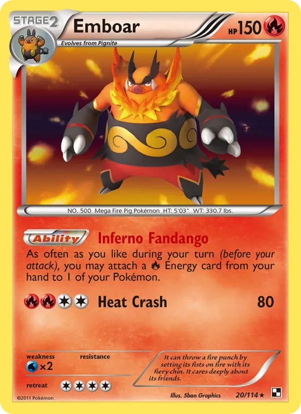 Emboar #20/114