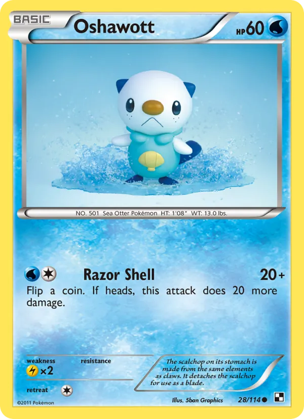 Oshawott #28/114