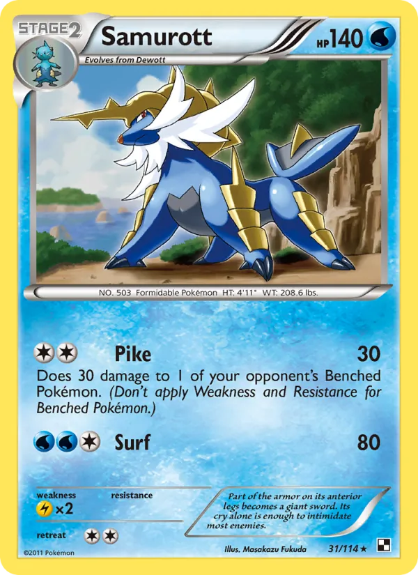 Samurott #31/114
