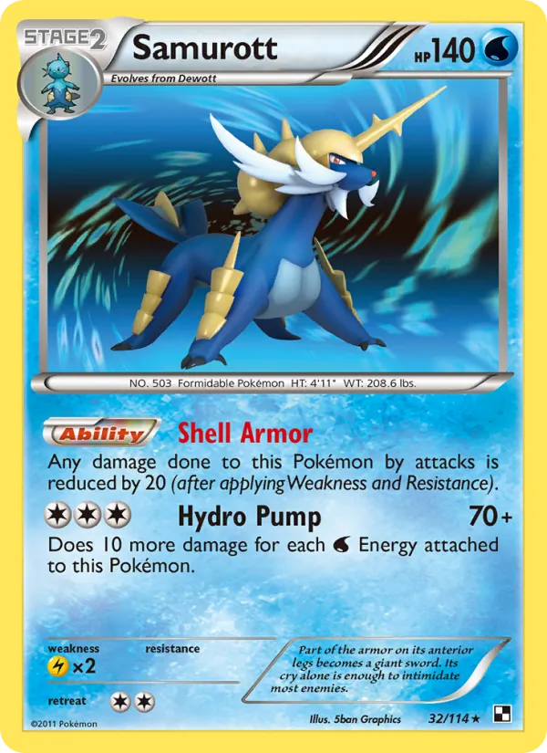 Samurott #32/114