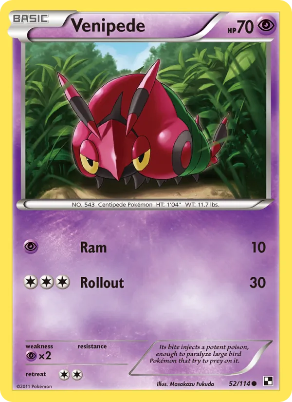 Venipede #52/114
