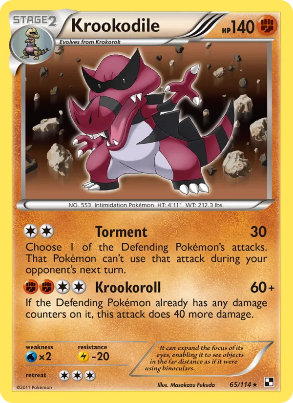 Krookodile #65/114