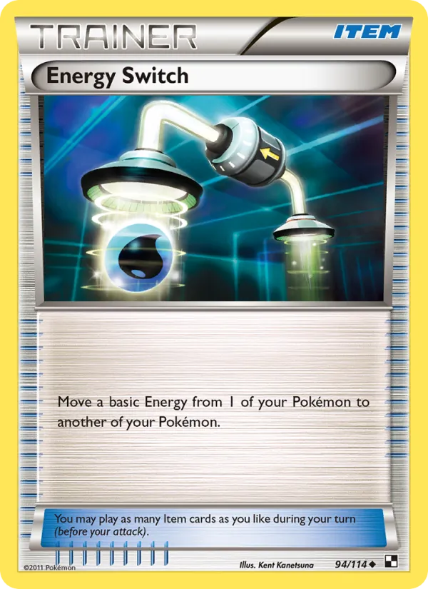 Energy Switch, Black & White #94/114