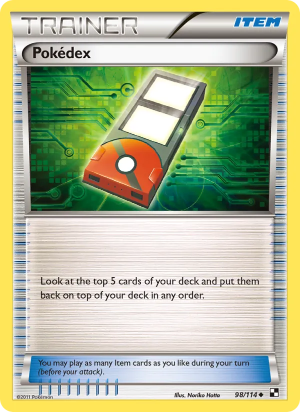 Pokédex, Black & White #98/114