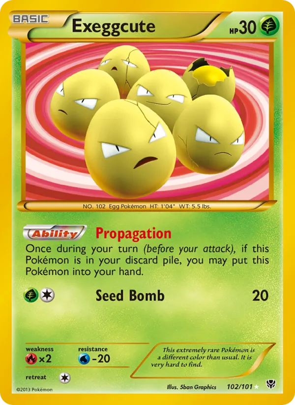 Exeggcute #102/101