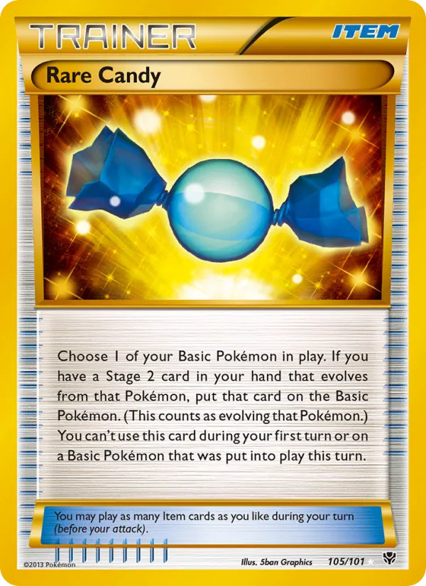 Rare Candy, Plasma Blast #105/101