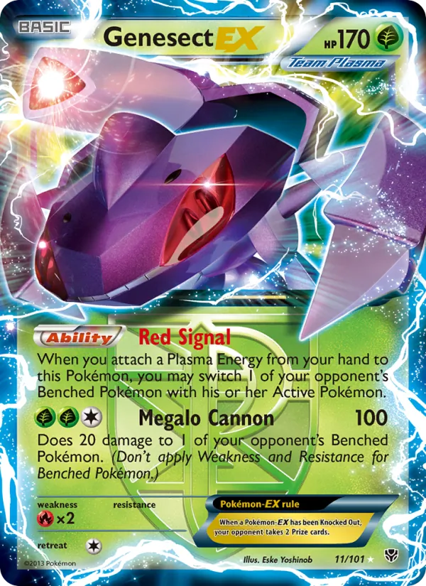 Genesect-EX #11/101