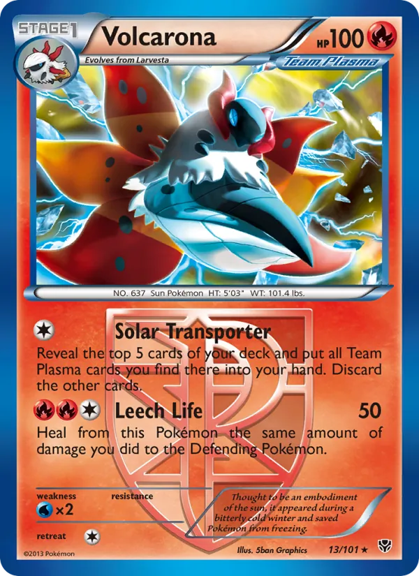 Volcarona #13/101